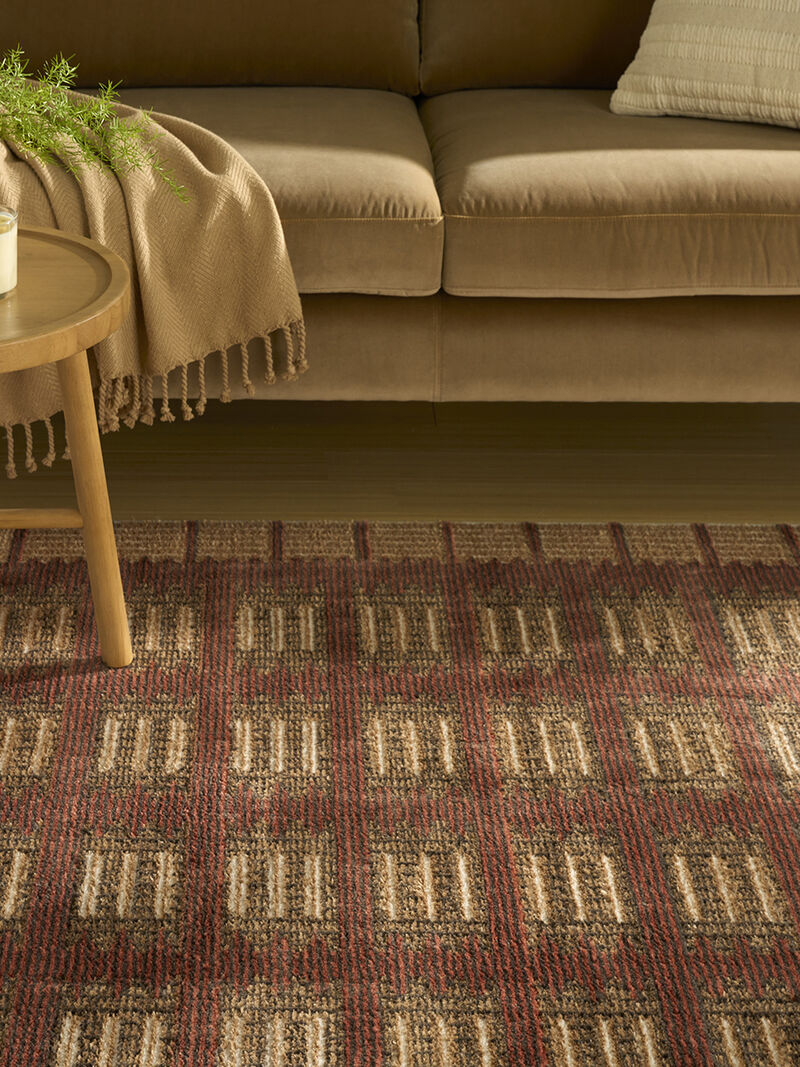 Nordic NRC16 Rust 4' x 6' Rug