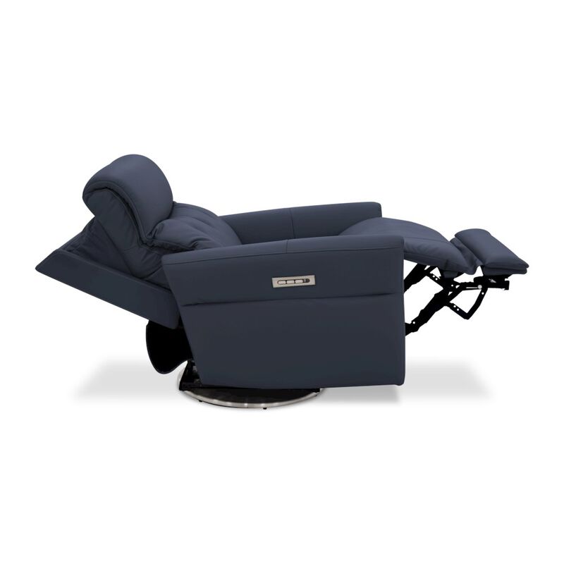 Barcalounger Mae Power Swivel Recliner w/Power Head Rest & Power Lumbar