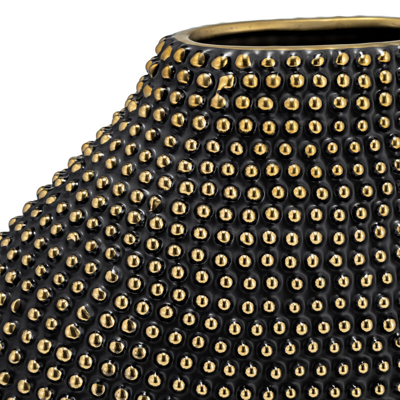 Ceramic 16" Beaded Vase image number 4
