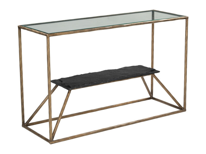 Ranol Console Table Brass