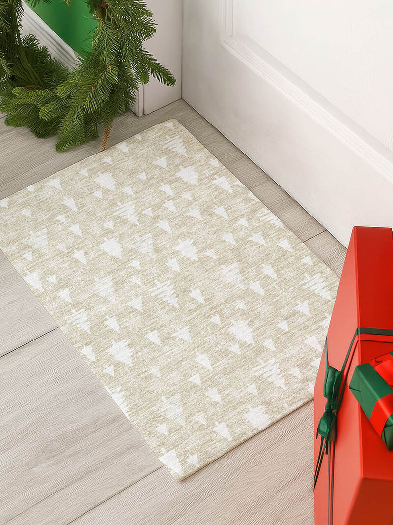 Merry & Bright My23 Beige 20" x 30" Rug