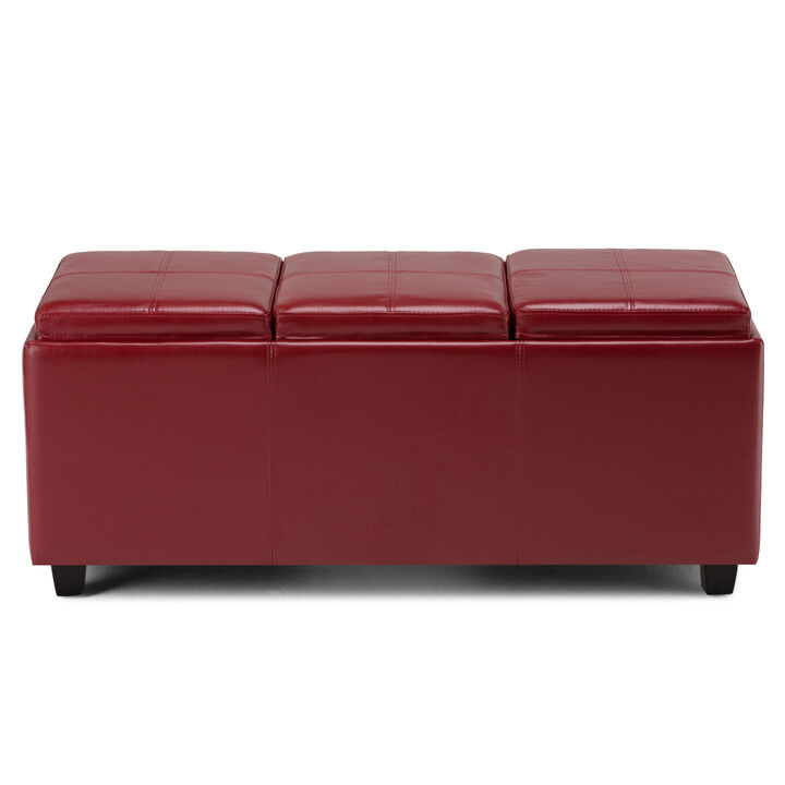 Simpli Home Avalon Storage Ottoman