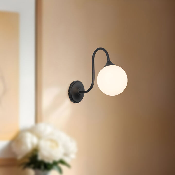 Bancroft 12-in Damp-Rated Wall/Vanity Light