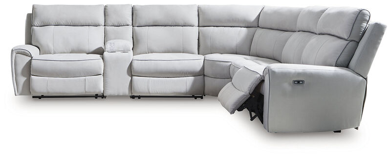 Grafton Pike 5-Piece Power Reclining Sectional image number 0