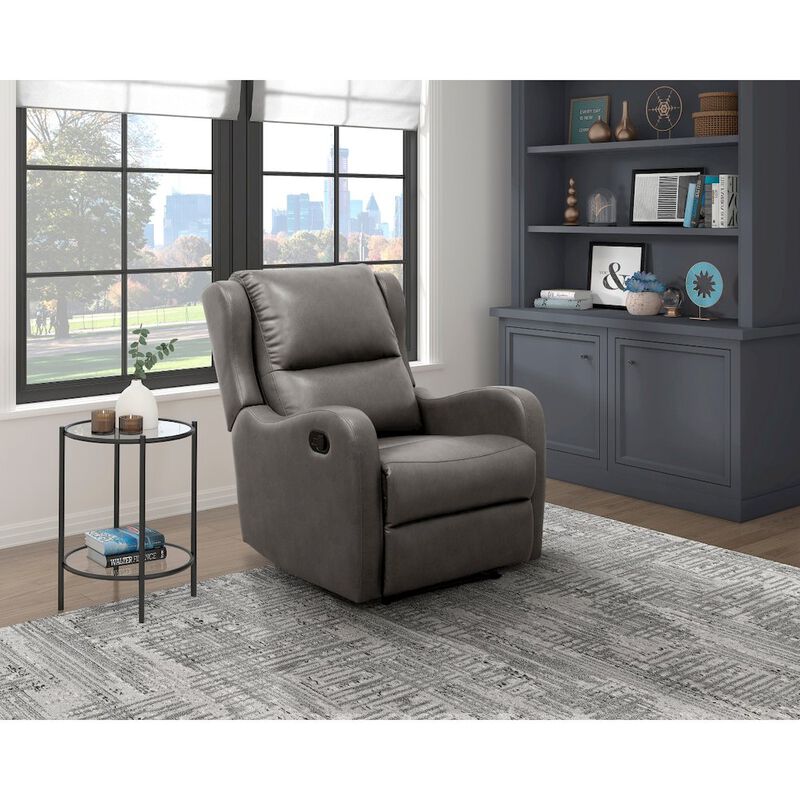 Lexicon Durant Faux Leather Manual Recliner
