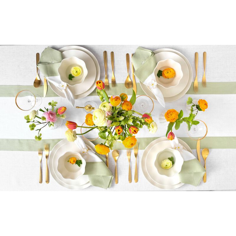 Solino Home 100% Pure Linen Table Runner - Contempo