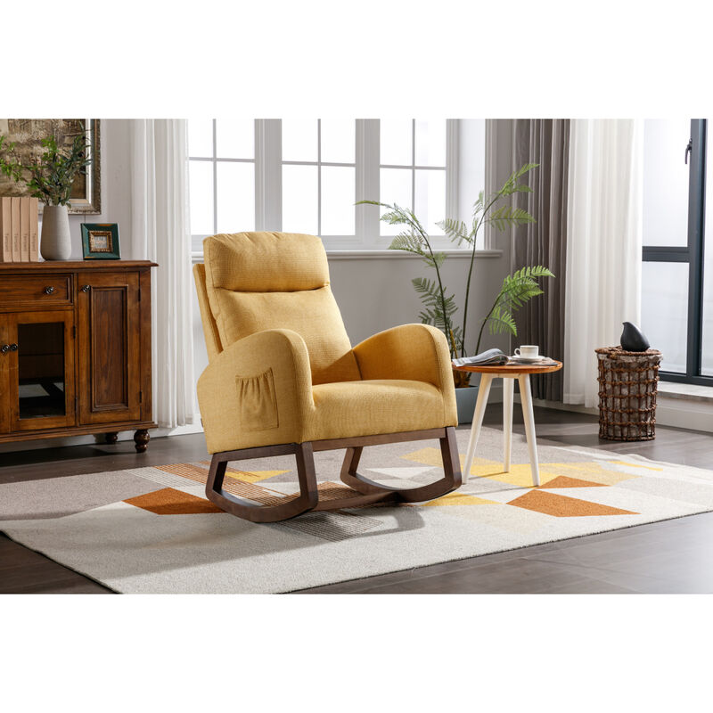living room Comfortable rocking chair living room chair