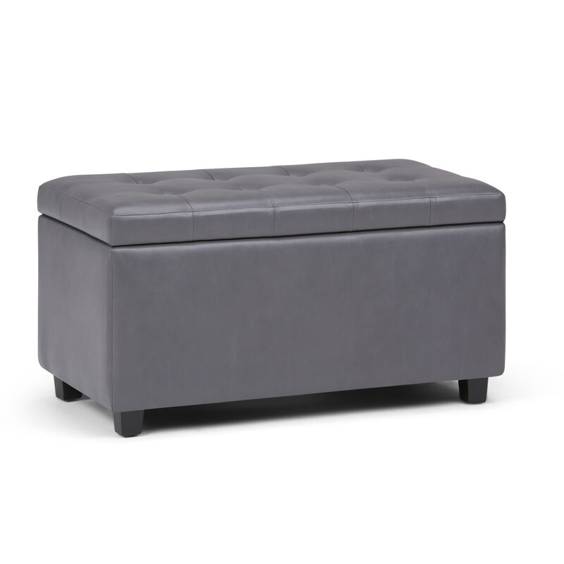 Simpli Home Cosmopolitan Storage Ottoman image number 0