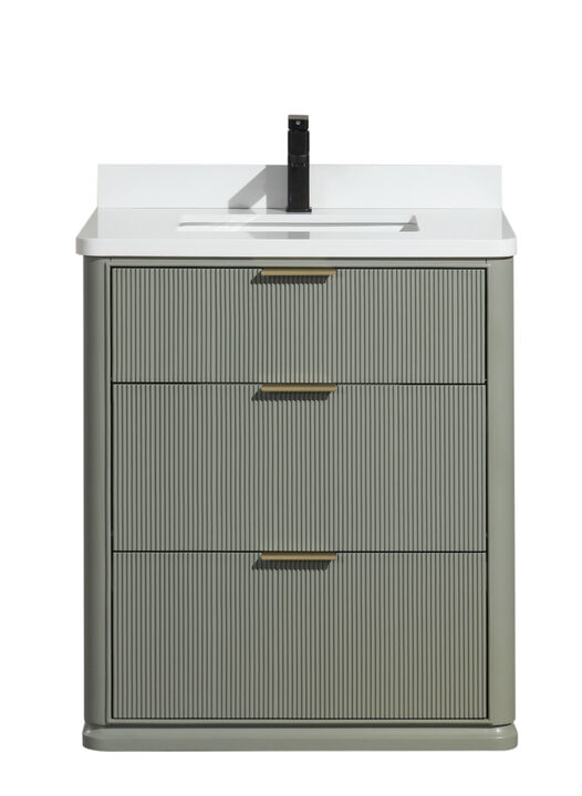 Aria 30" Bathroom Vanity Sage