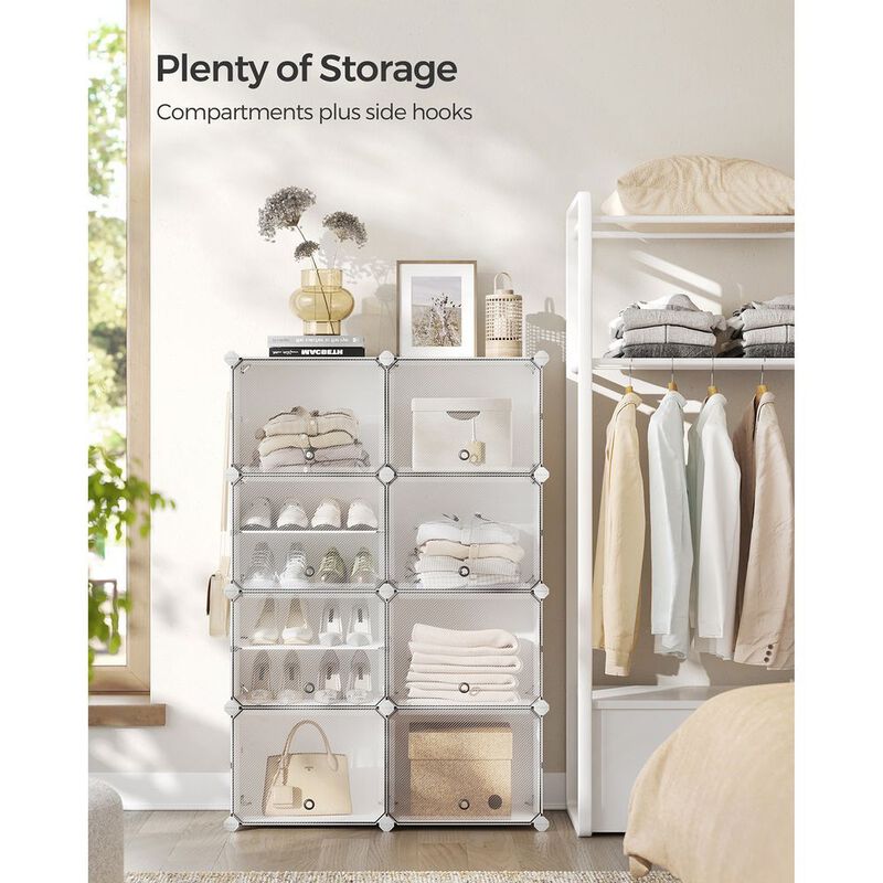 Plastic Shoe Storage Cabinet for Durable and Space-Saving Organization