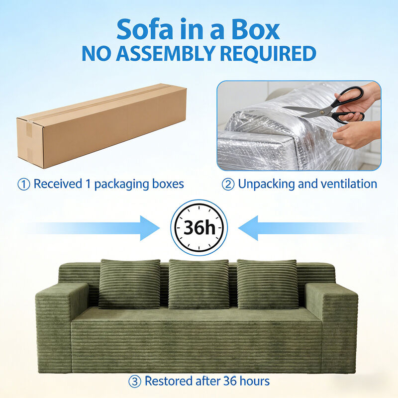 Lanseb 71" 3Setaser Sofa image number 6