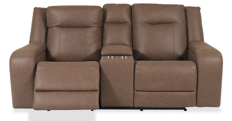 Tahoe Chocolate Power Loveseat image number 1
