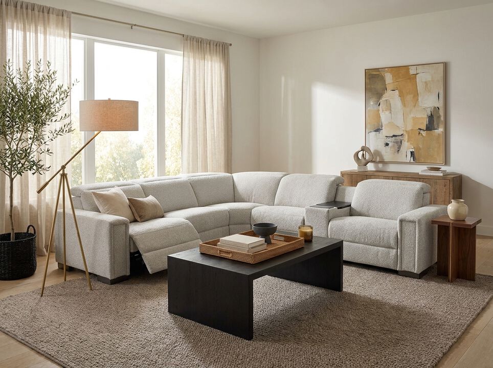 Armitage 6-Piece Zero Gravity Sectional