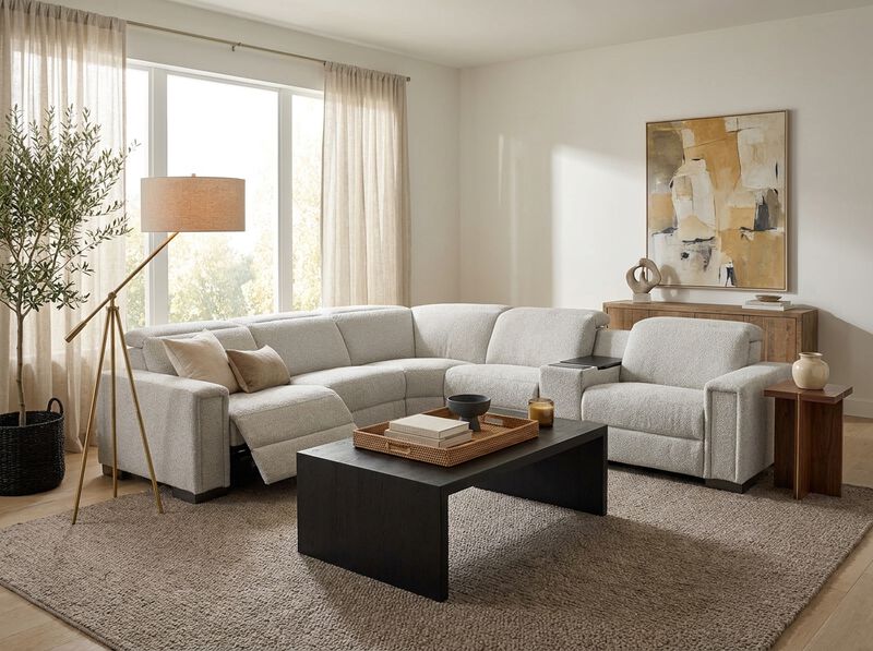 Armitage 5‑Piece Zero Gravity Sectional image number 1