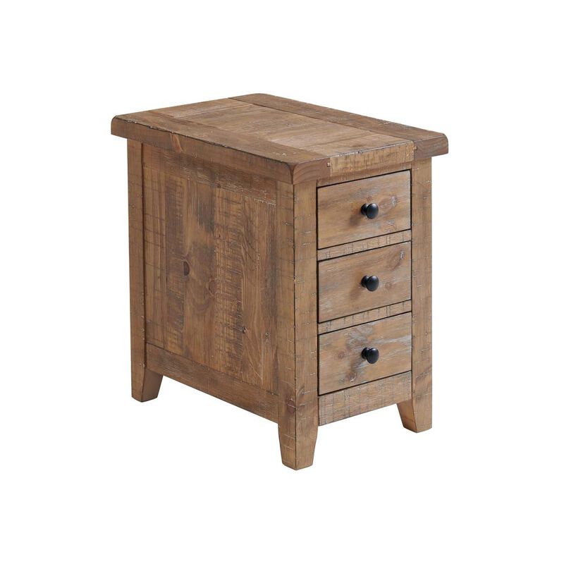 Chairside Table, 16x24 in Sandwash