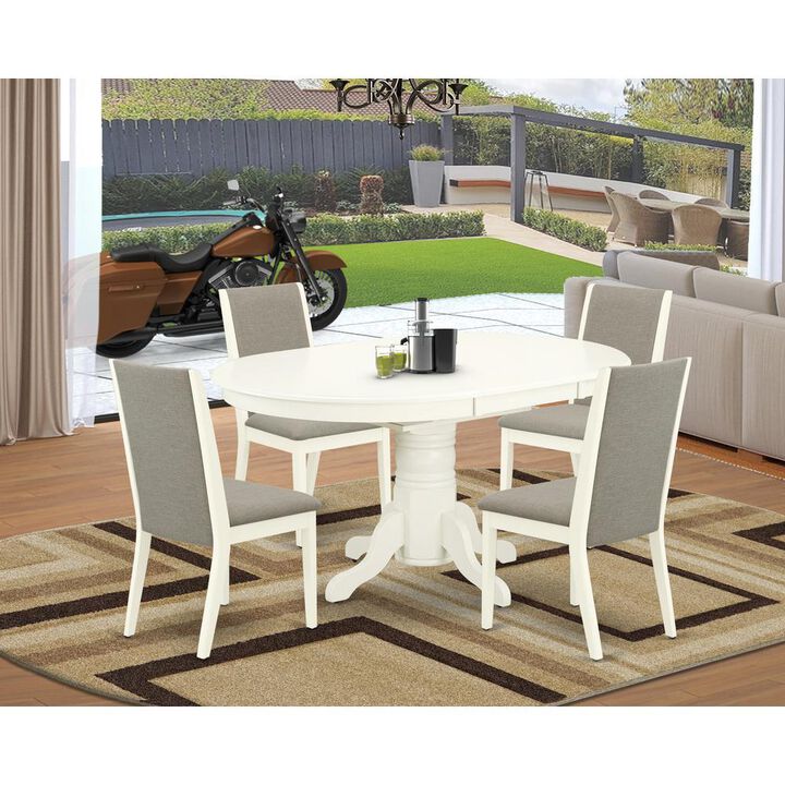 Dining Room Set Linen White