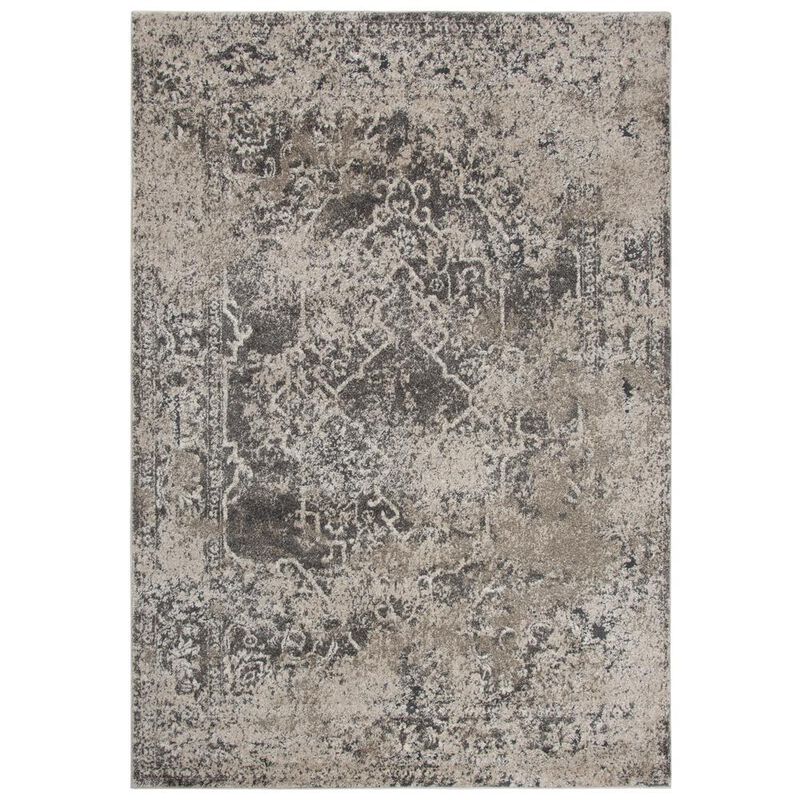Venice Neutral 7'10"x9'10" Power-Loomed Rug