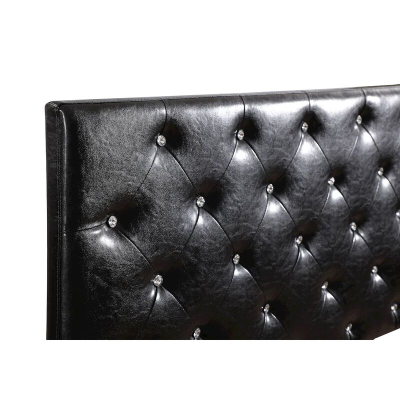 Glory Furniture Super Nova Queen Headboard in Black Color