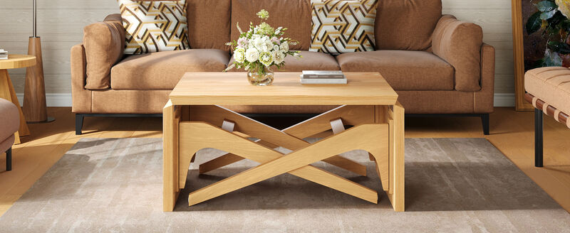 Dwuzur Transformer coffee table image number 1