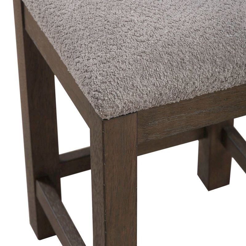 Liberty Furniture Cascade Falls Living Room Upholstered Console Stool - Satin Espresso image number 4