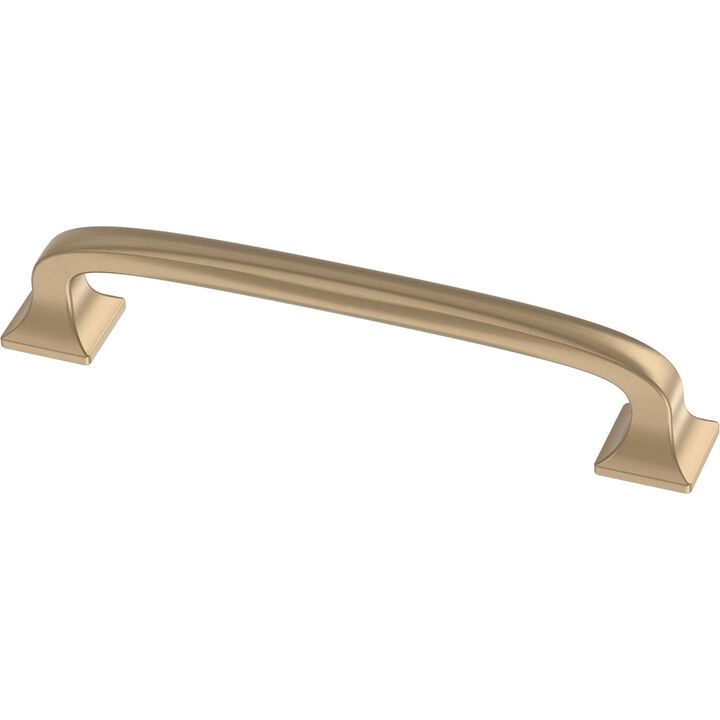 Franklin Brass Lombard (5-Pack) Cabinet Handles 4"" Champagne Bronze Cabinet Pulls Handles for Cabinets and Drawers Cabinet Hard