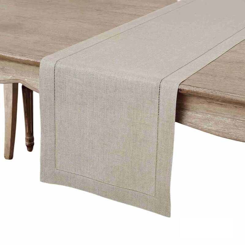 Solino Home Fete 100% Linen Tablecloth &ndash; Handcrafted, Machine Washable, Perfect for Holiday and Everyday Dining