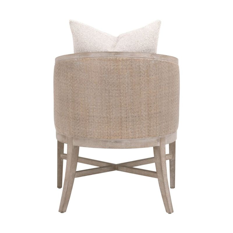 McGuire Arm Chair, Off White