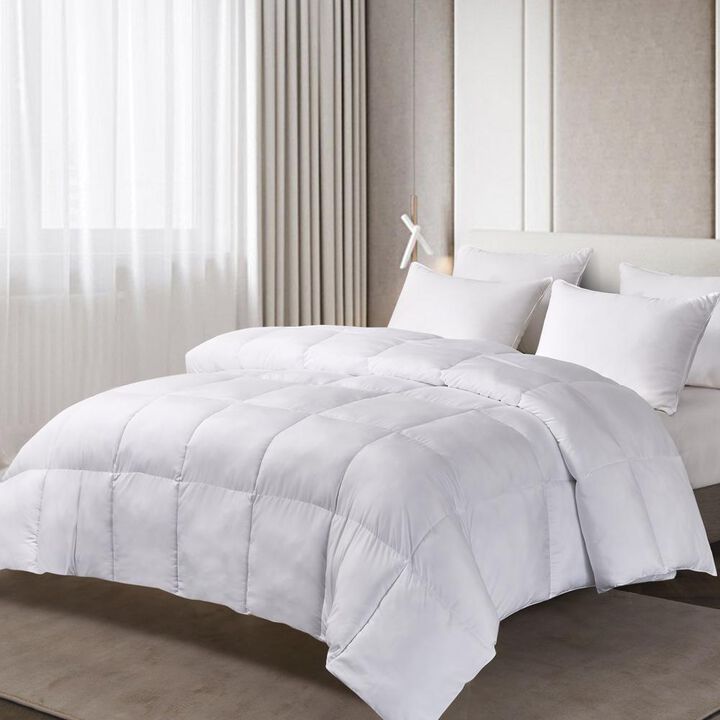 Blue Ridge Scott Living Down Alternative Tencel ™ Lyocell And Polyester Comforter - Twin 68X88", White
