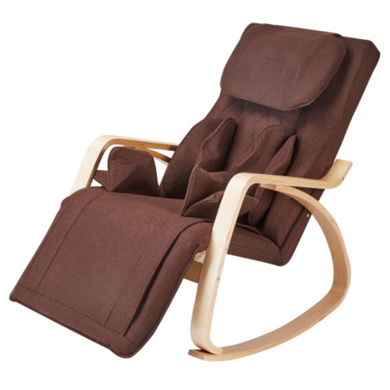 Comfortable Lounge Chair with Massage Function and Soft Cotton Cushion