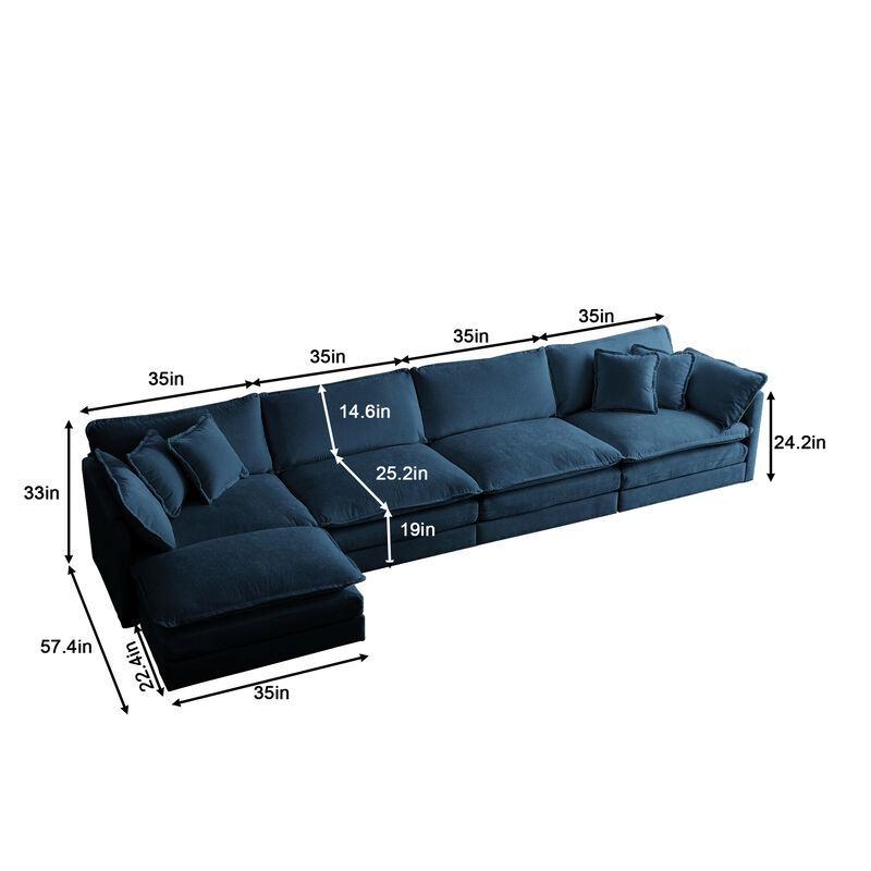 Girnop Modular Sectional Sofa image number 9