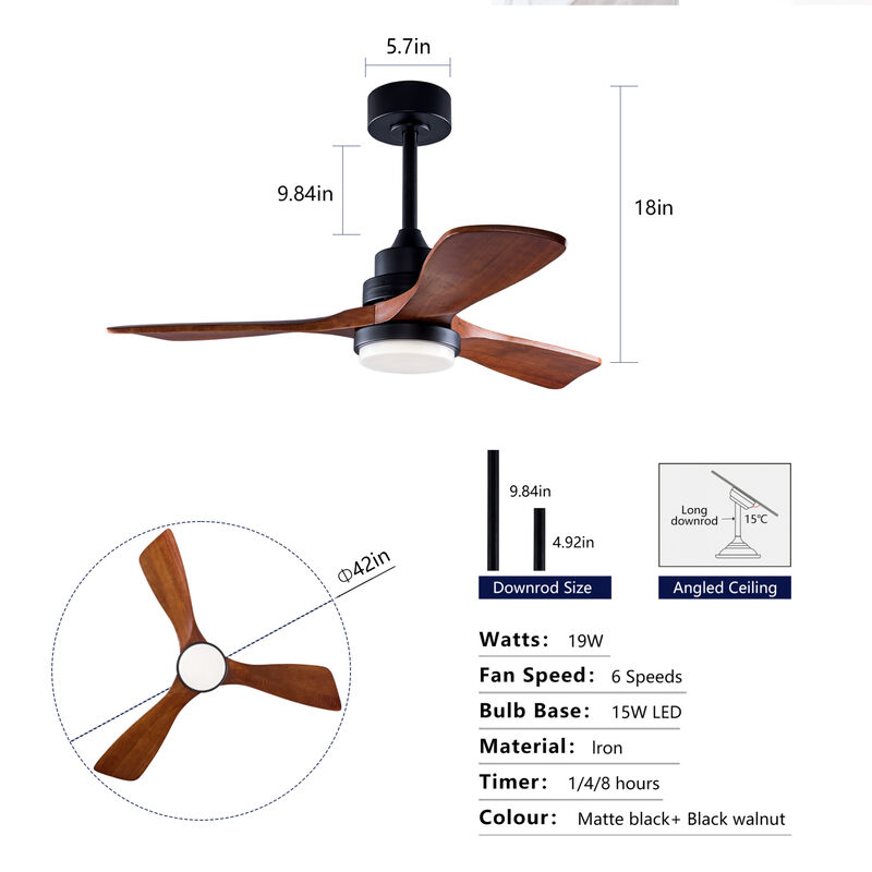 Energy Efficient Outdoor Ceiling Fan image number 2