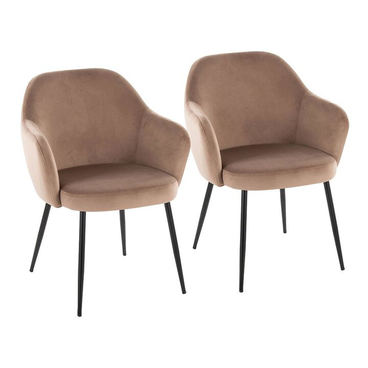 LumiSource Buena Dining Chair - Set of 2