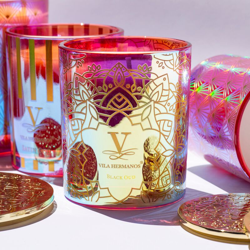Candle in Jar OUD COLLECTION Black Oud Red Jar 200gr image number 2