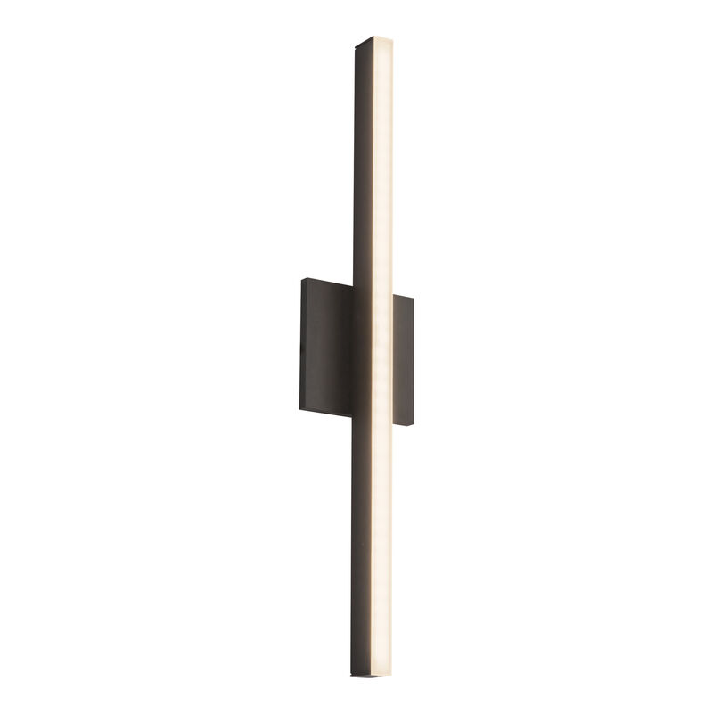 Vega 24-in Black Dimmable LED Wall Sconce image number 3