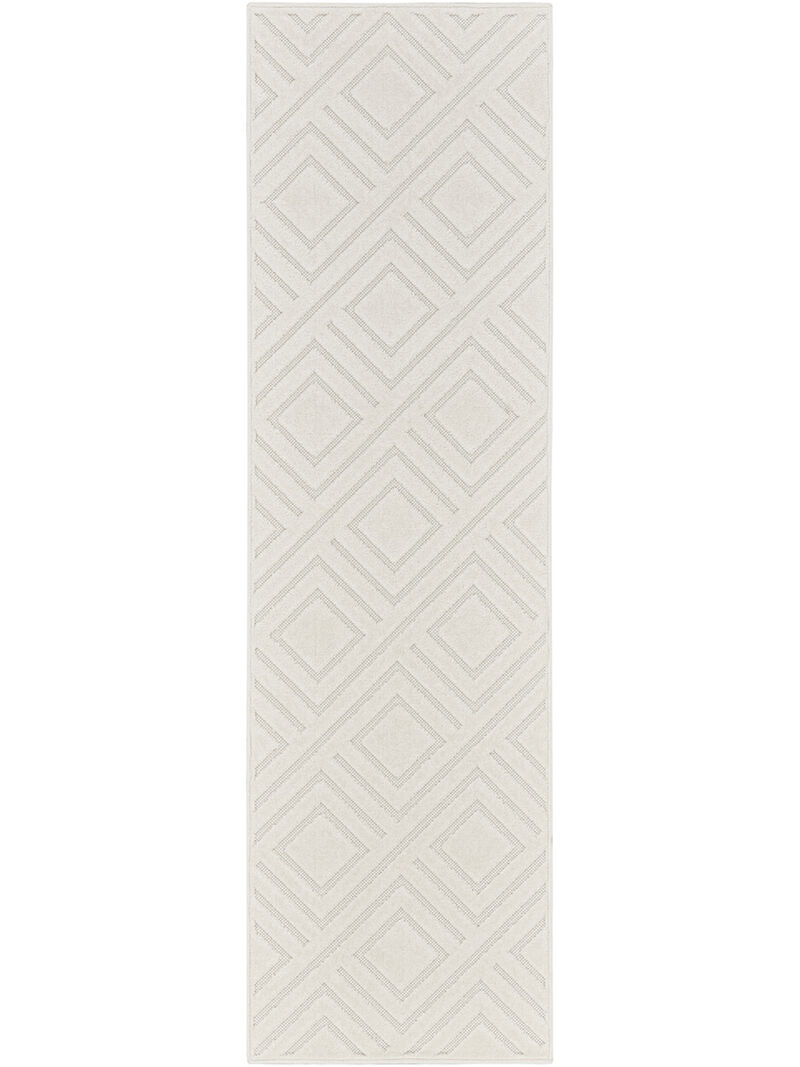 Care Free CAF03 Ivory 2' x 6' Rug