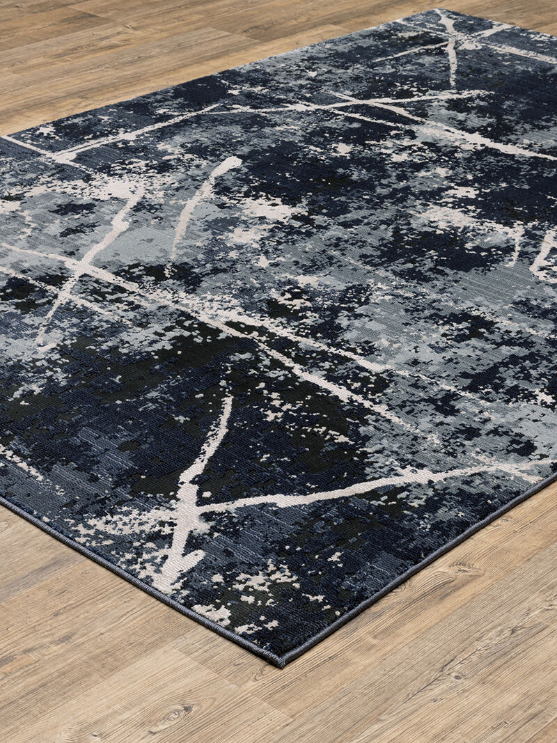 Caravan 5'3" x 7'6" Blue Rug image number 2