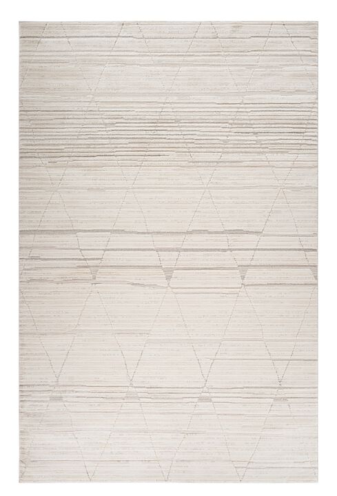 HomeRoots Abstract Area Rug
