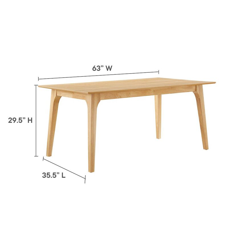Modway Juxtapose 63&rdquo; Rectangle Dining Table