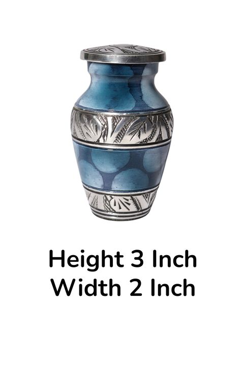 Urn Token with Blue shade