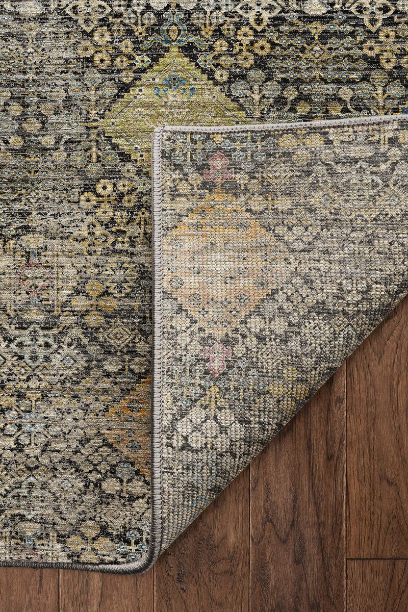 Aristo AR1 Black 9' x 12' Rug image number 8
