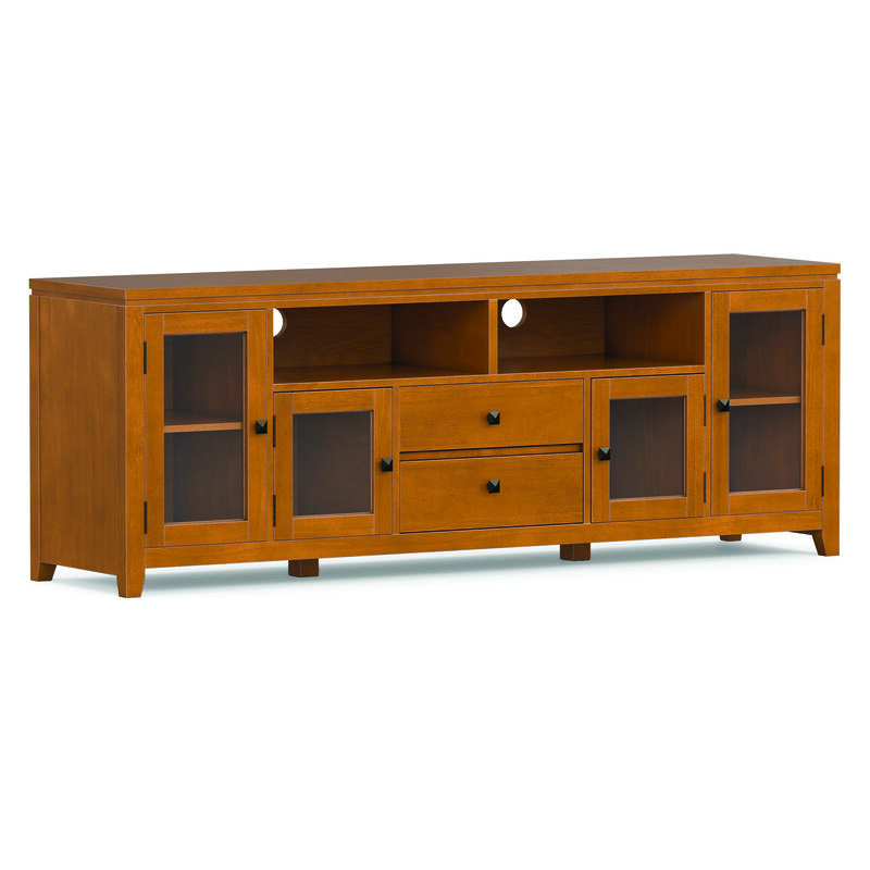 Simpli Home Cosmopolitan 72 inch Wide TV Media Stand image number 0