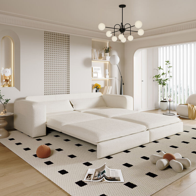 Jedwe 93" King Size Sofa Bed image number 2