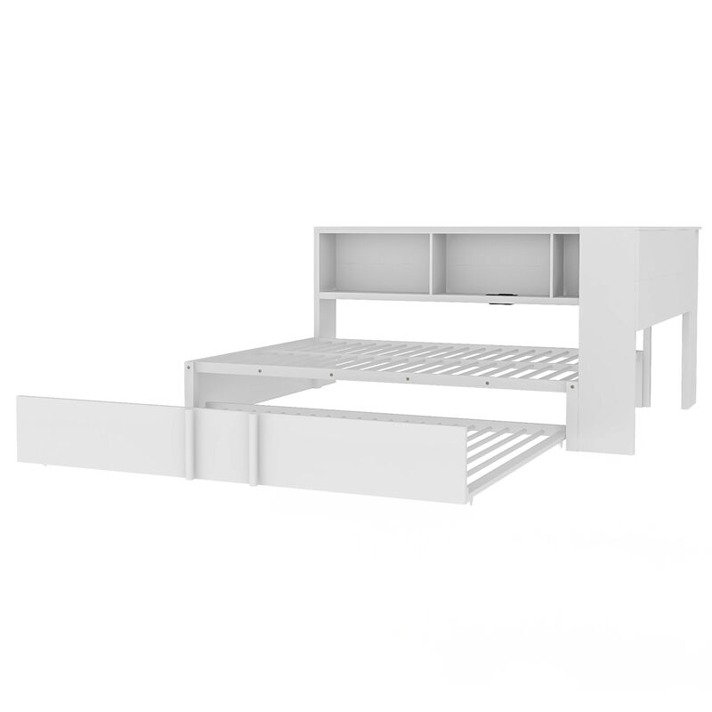Merax Modern Daybed with Trundle
