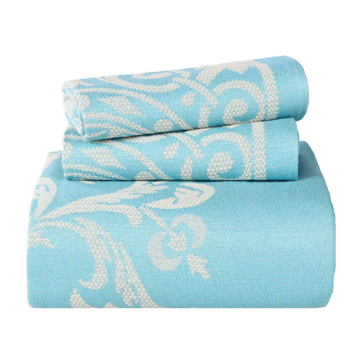 Soft Lightweight Cotton Blend Bedspread Sets with Matching Shams