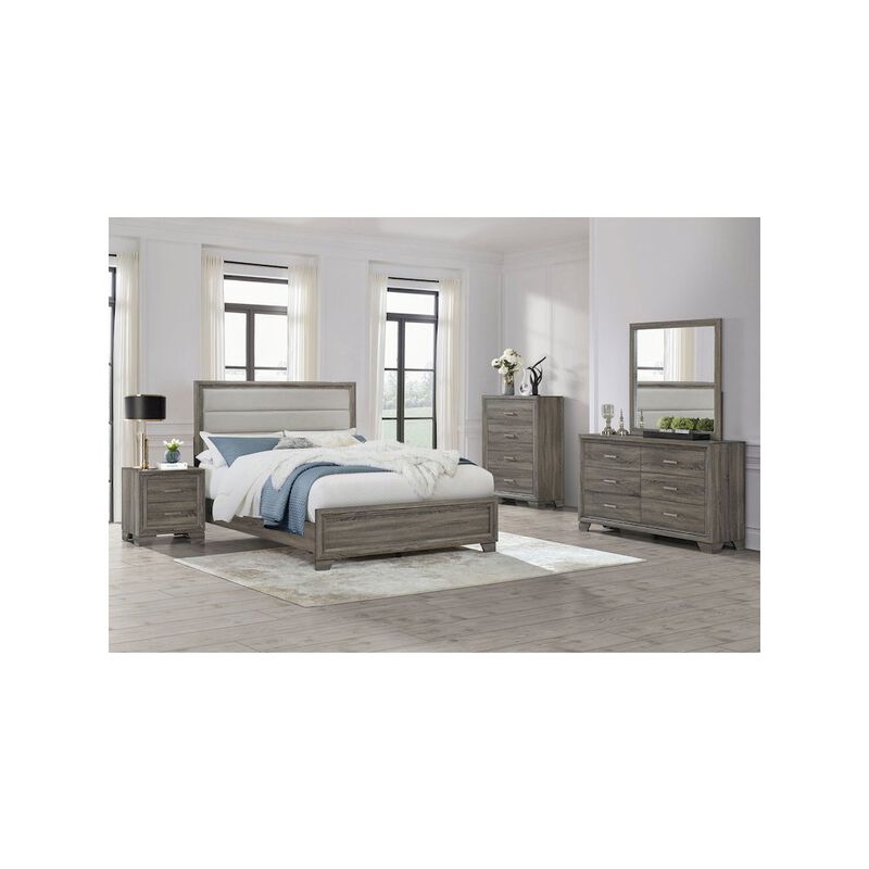 Coaster Co. of America Wright 6-drawer Dresser and Mirror Brown Oak image number 3