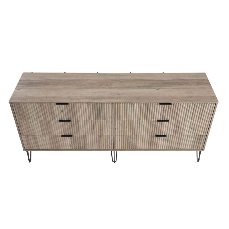 Dumbo Low Dresser in Gray