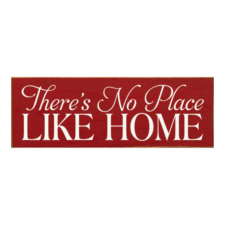 There's No Place Like Home Decorative Home Wall Accent