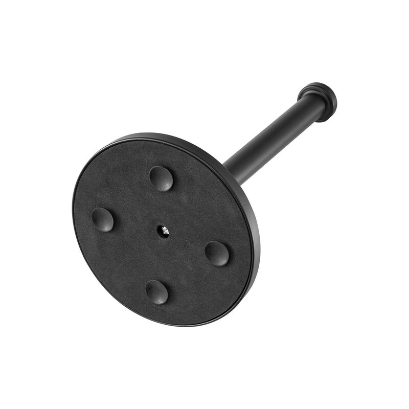Stainless Steel Countertop Paper Towel Holder with Weighted Base and Suction Cups image number 3