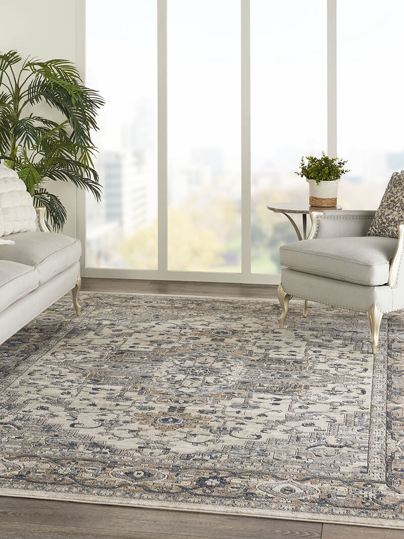 Quarry QUA05 Ivory/Gray 12' x 15' Rug image number 2