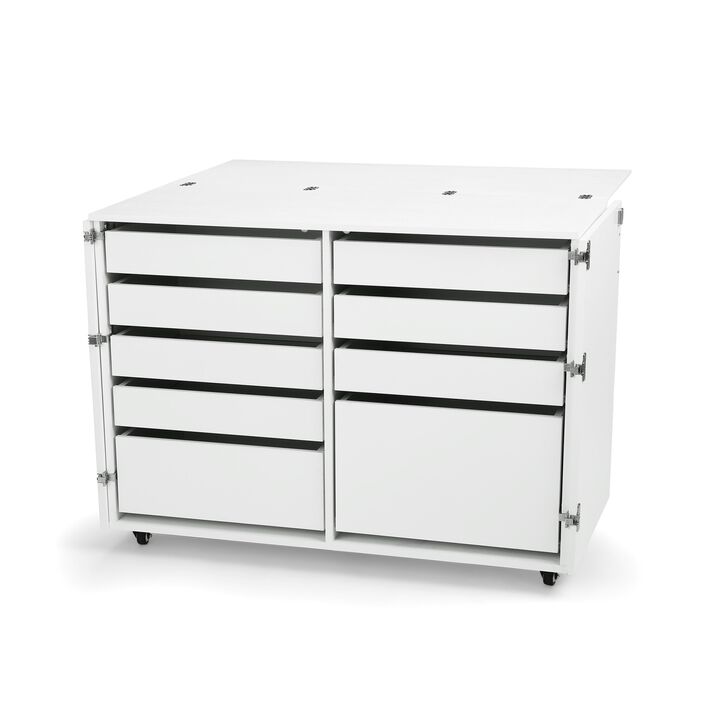Dingo Storage Cabinet & Cutting Table Ash White